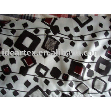 Satin Fabric Polyester Printed Spandex For Wedding Fabric
